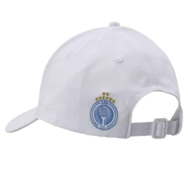 Gorra Argentina Bullpadel Blanca