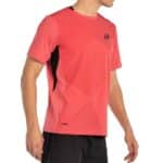 Lateral de la Camiseta técnica deportiva Malmok Hibisco
