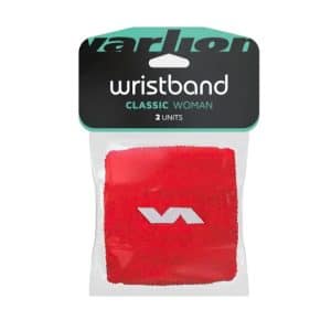 Muñequeras Varlion Rojas y blancas de mujer