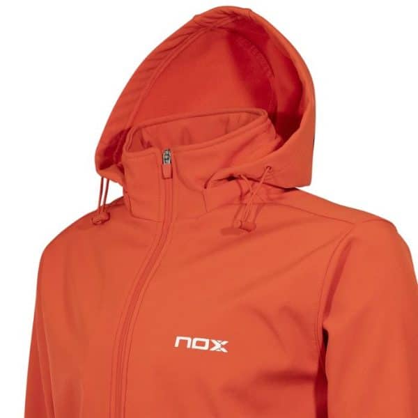 Detalle Nox Softshell Team rojo