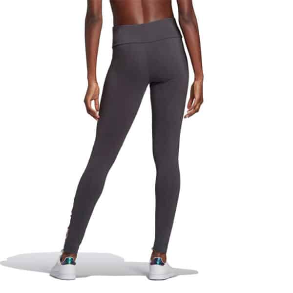 Mallas Adidas High Wasted Essentials Logo grises