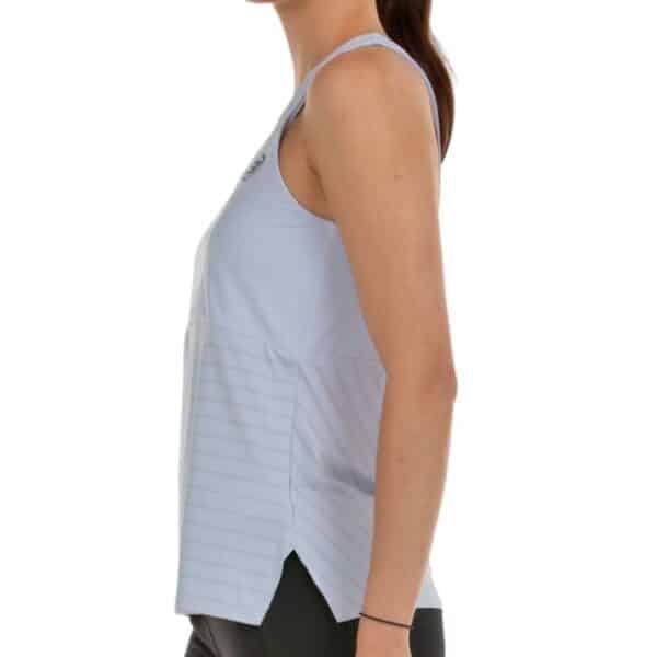 Camiseta Bullpadel Oza Gris de Mujer