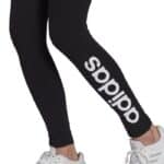 Mallas Adidas Negras Logo