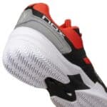 Detalle de las Zapatillas NOX AT10 Pro Negro/Rojo