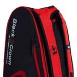 Detalle del Paletero Black Crown Ultimate Series V2 Negro/Rojo