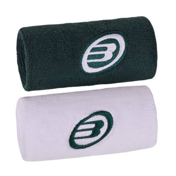 Pack 2 Muñequeras Bullpadel Jungla-Blanco Pack 2 Muñequeras Bullpadel Jungla-Blanco