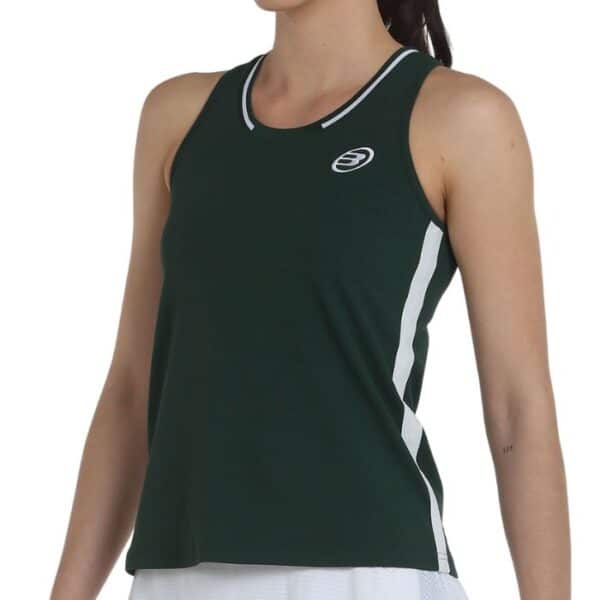 Camiseta Bullpadel Lerna Verde de Mujer Camiseta Bullpadel Lerna Verde de Mujer