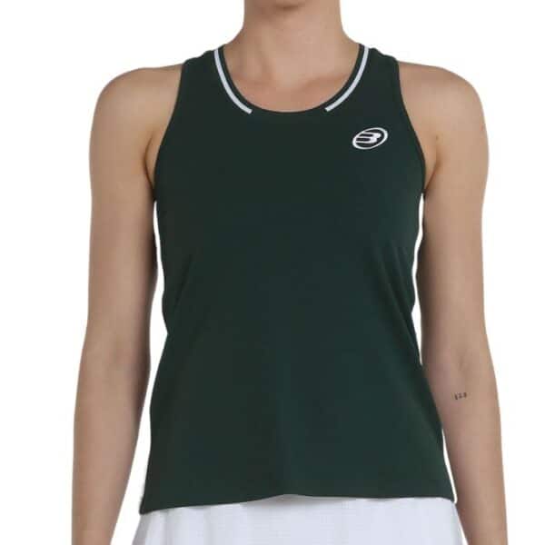 Camiseta Lerna Verde de Bullpadel Mujer