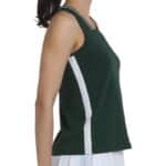 Camiseta Lerna Verde de Mujer Bullpadel