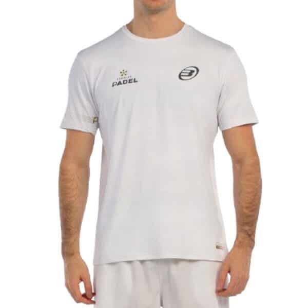 Camiseta Bizme blanca de Bullpadel