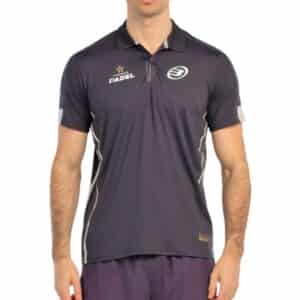 Polo Bogue negro de Bullpadel