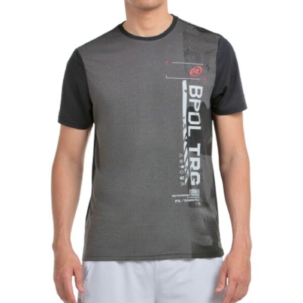 Camiseta Estre negra de Bullpadel
