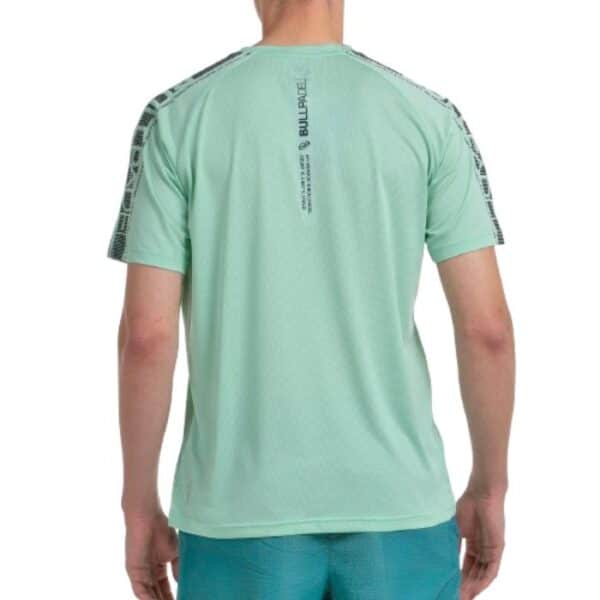 Camiseta verde para hombre de Bullpadel