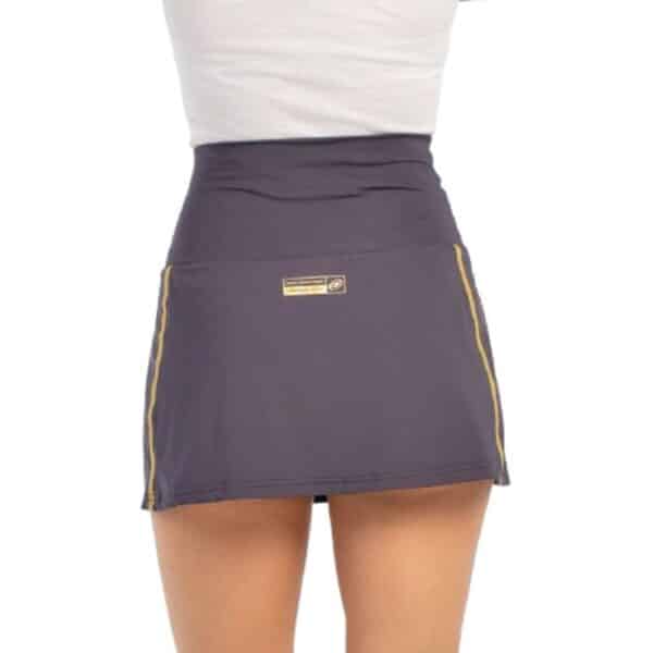 Falda negra mujer de Bullpadel