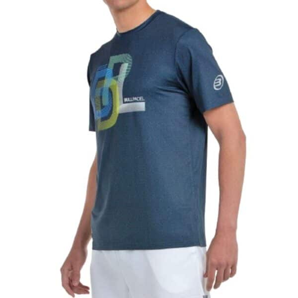Camiseta Bullpadel Bebas Azul Marino Vigore Camiseta Bullpadel Bebas Azul Marino Vigore