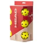 Pack de 6 Pelotas de Pickleball HEAD Championship 40