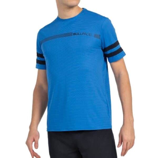 Camiseta Bullpadel Berro Azul Atómico