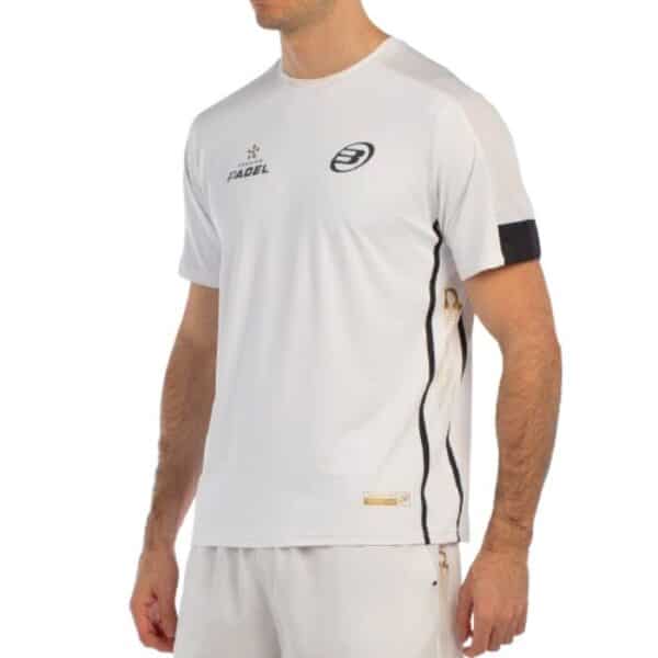 Camiseta Bullpadel Borni blanca