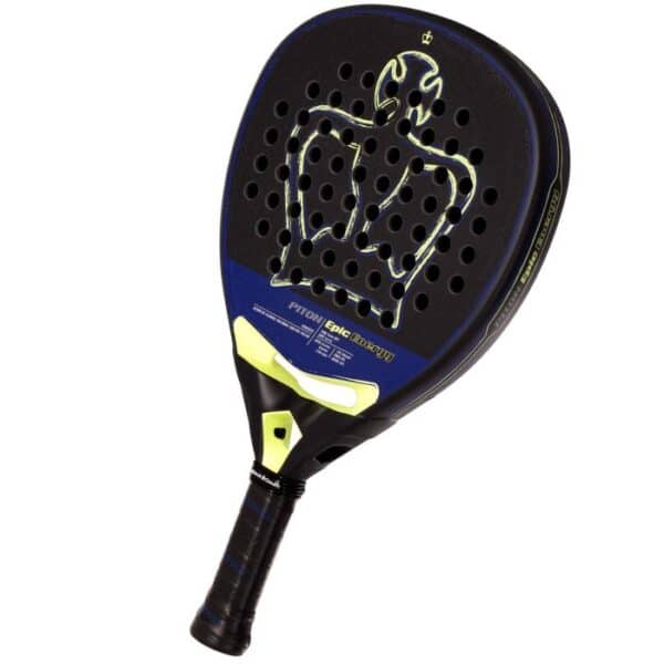 Black Crown perfil pala de pádel Piton Energy hombre