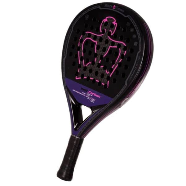 Black Crown perfil pala pádel Win Carbon para hombre
