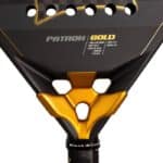 Black Crown puente pala de pádel hombre Patron Gold