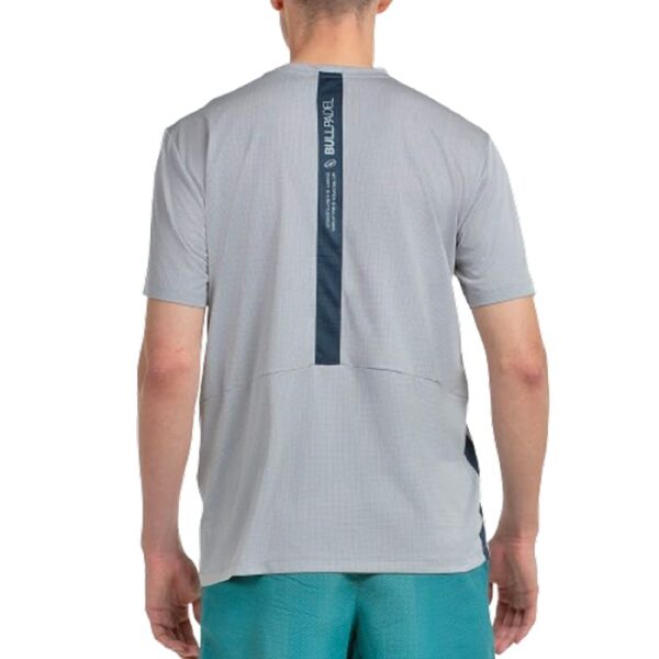 Camiseta gris para hombre de Bullpadel