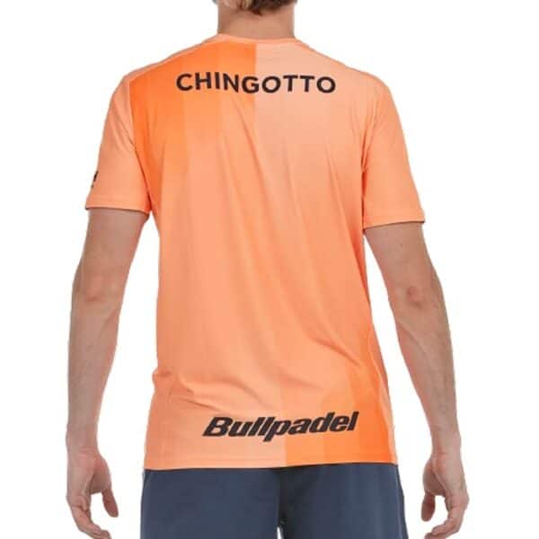 Camiseta naranja para hombre de Bullpadel