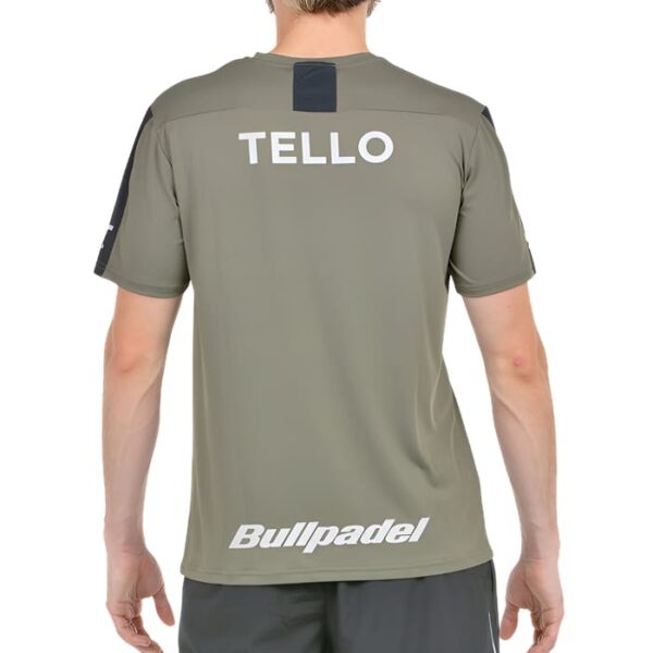 Camiseta color kaki para hombre de Bullpadel