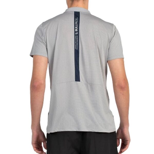 Polo gris para hombre de Bullpadel