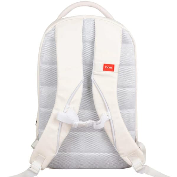 Mochila de pádel NOX blanca - Modelo Pro Series