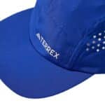 Detalle de la Gorra Adidas Terrex Climacool 5 Panel Azul