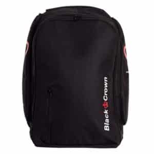 Mochila Black Crown Focus negro y rojo