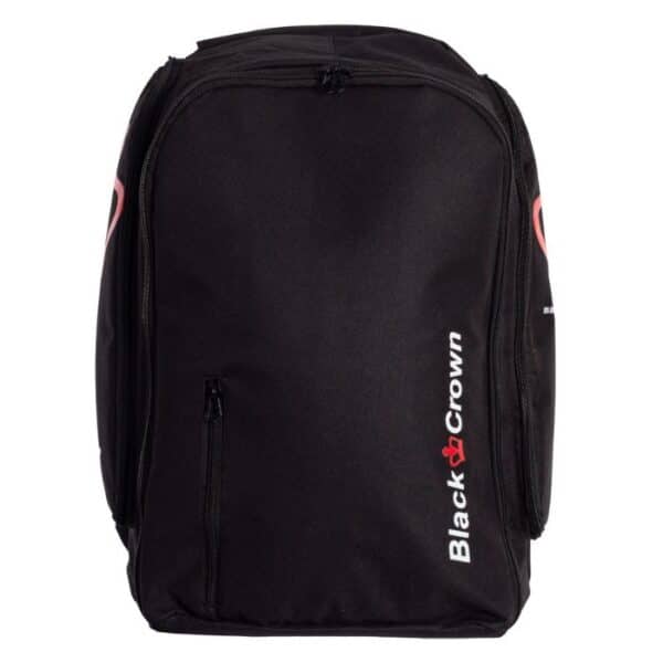 Mochila Black Crown Focus negro y rojo