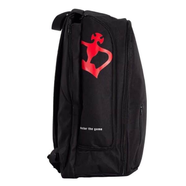 Mochila negra y roja Focus de Black Crown