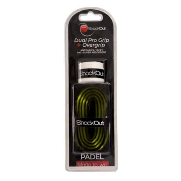 ShockOut Dual Pro Grip Negro/Amarillo