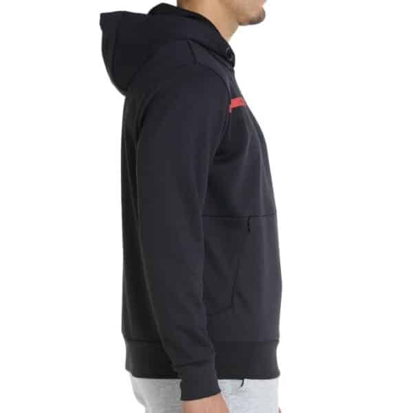 Sudadera Baiona negra de Bullpadel