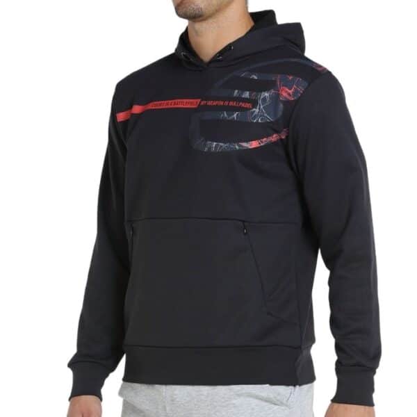 Sudadera Baiona carbón - Colección Bullpadel