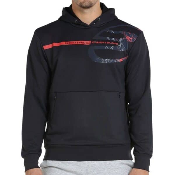 Sudadera Bullpadel Baiona carbón Sudadera Bullpadel Baiona carbón