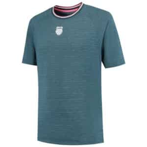 Camiseta K-Swiss Hypercourt Melange 3 gris
