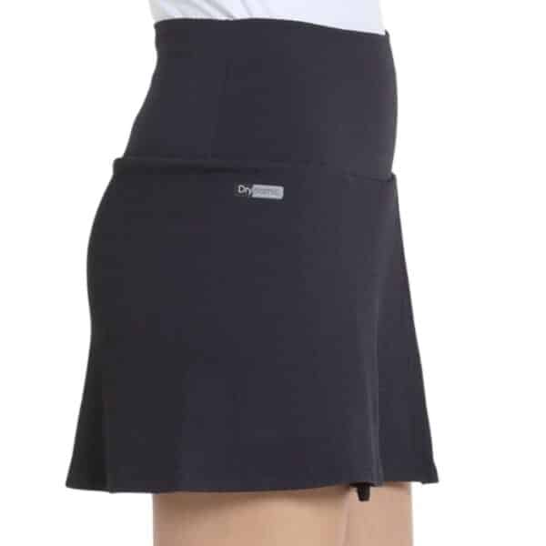 Falda Petin negra - Colección textil Bullpadel