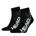 Calcetines HEAD cortos negros - Pack de dos