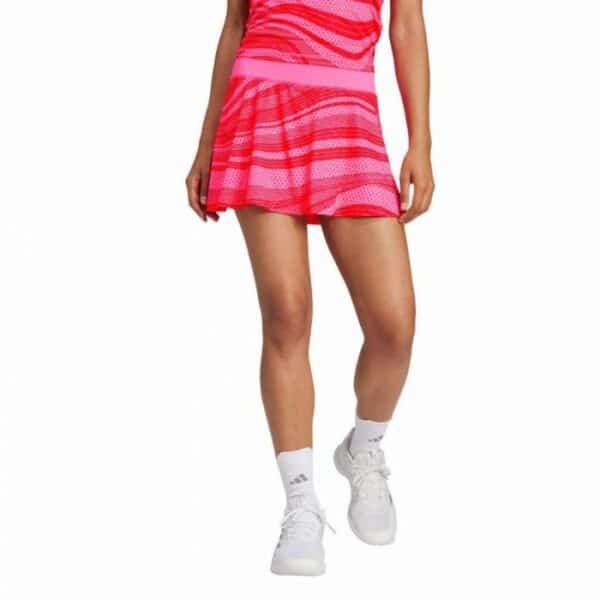 Falda Adidas Club Graph Rosa Mujer