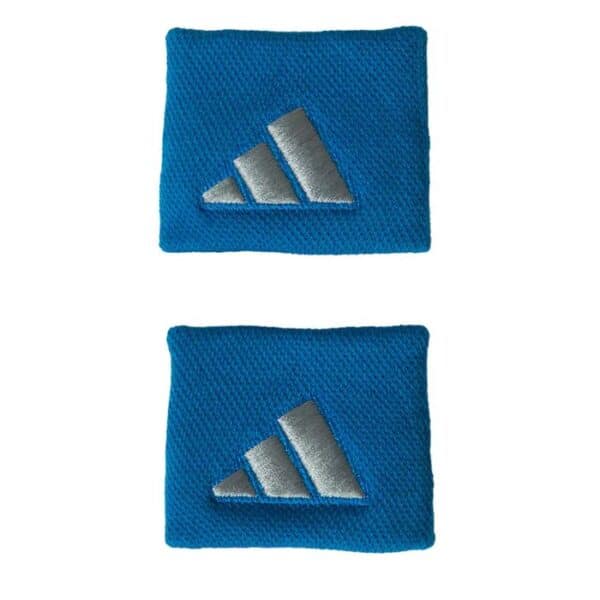 Muñequeras pequeñas de Adidas color azul Muñequeras pequeñas de Adidas color azul
