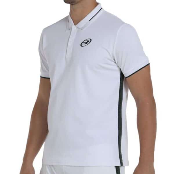 Polo Leiro blanco Bullpadel