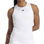 Camiseta Tirantes Adidas Club Graph Blanca Mujer