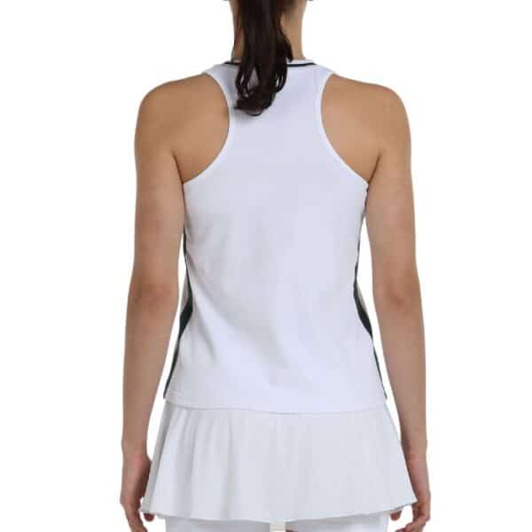 Camiseta Bullpadel blanca mujer - Modelo Lerna