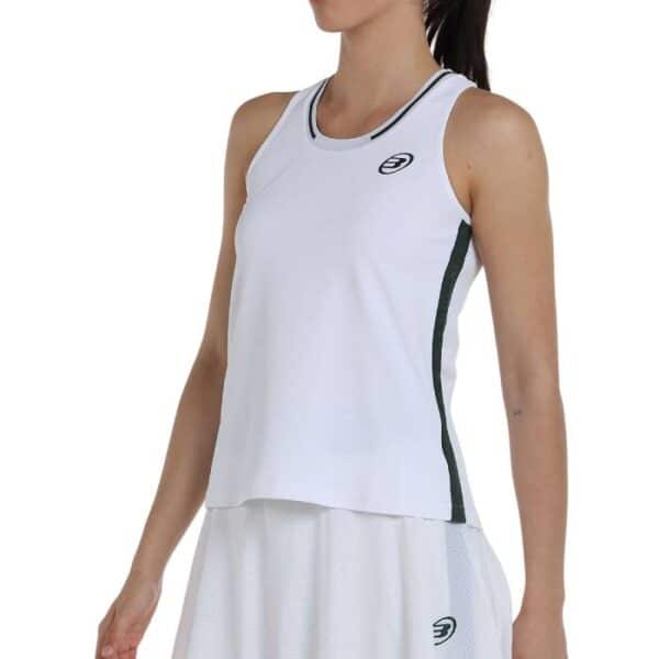 Camiseta Bullpadel Lerna Blanco mujer Camiseta Bullpadel Lerna Blanco mujer