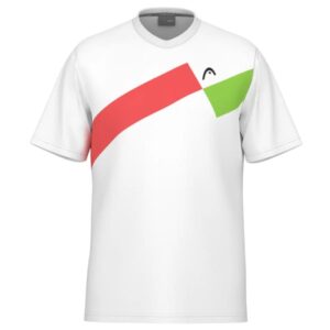 Camiseta HEAD Topspin blanca hombre
