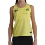 Camiseta tirantes Bullpadel Llave amarilla