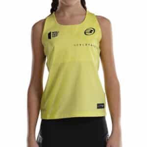 Camiseta tirantes Bullpadel Llave amarilla